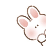 ドアップ兎さん 150x150